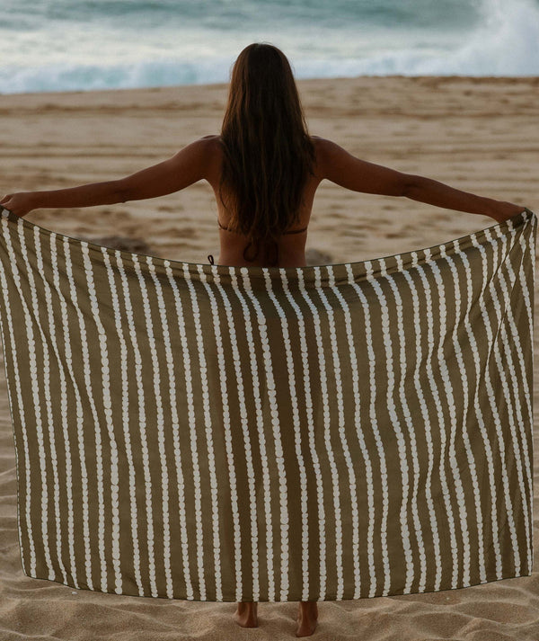TAG ALOHA CO PAREO ORGANIC COTTON - PIKAKE