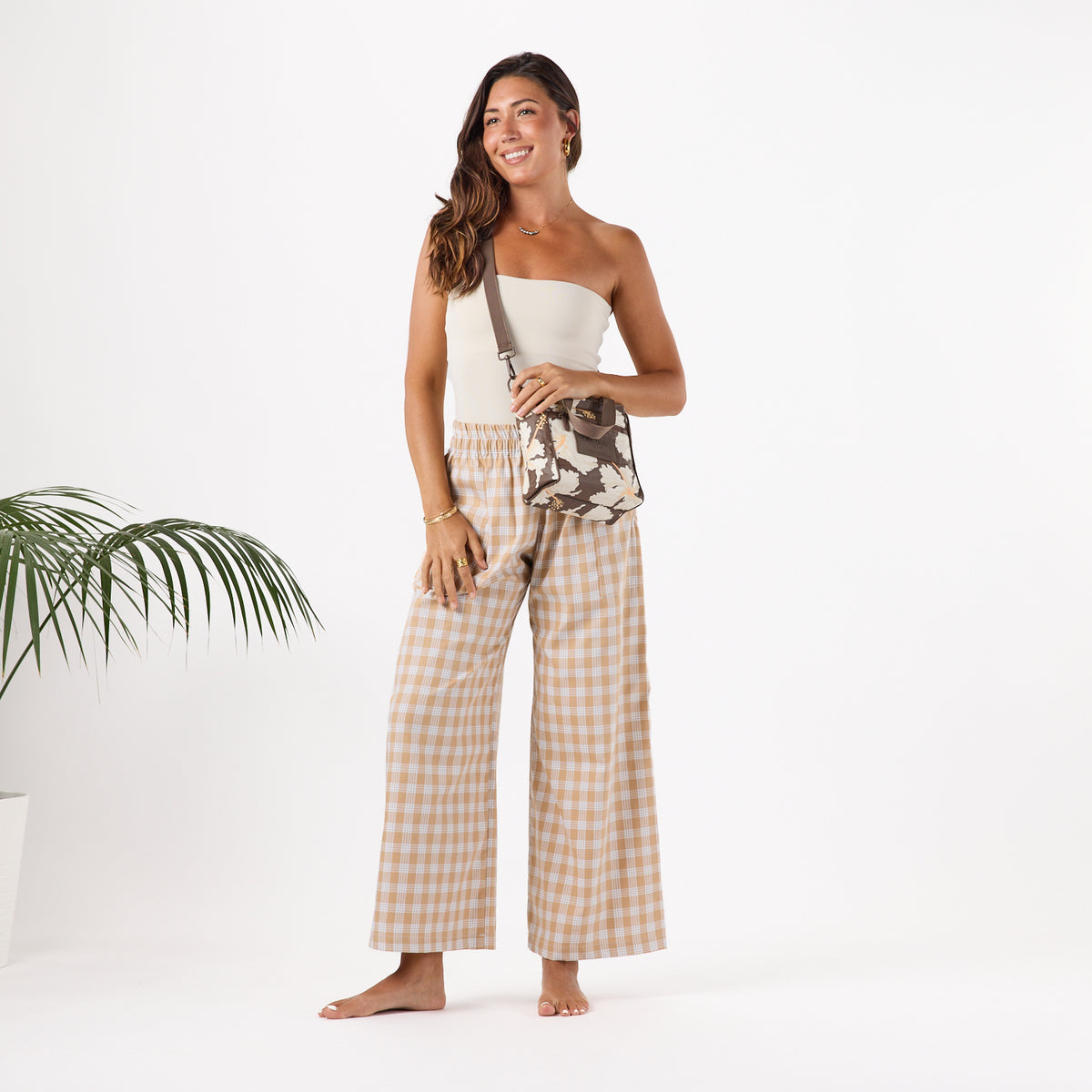 ALOHA COLLECTION CROSSBODY / TAHAA / COCONUT