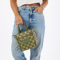 ALOHA COLLECTION CROSSBODY / CHECKMATE / LIMU/OLIVE