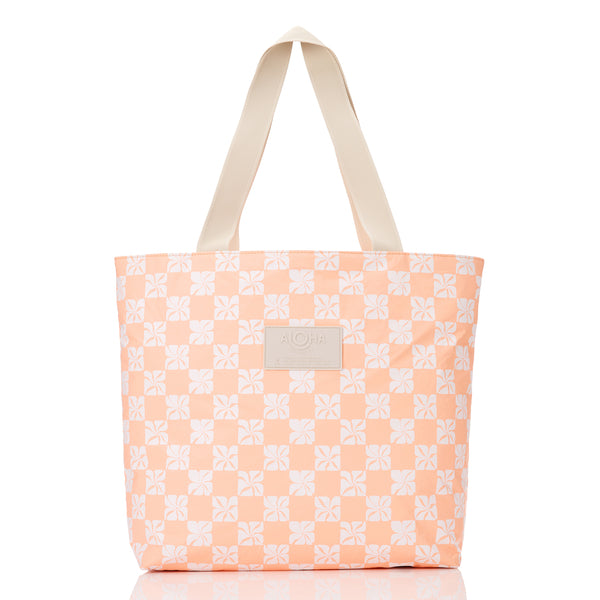 ALOHA COLLECTION DAY TRIPPER / PUA CHECK / PEACHY