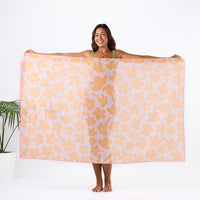 ALOHA COLLECTION PAREO / PUAKENIKENI BUDS / PINK ORANGE