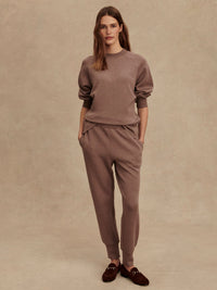VARLEY SLIM CUFF PANT 27.5" - DEEP TAUPE