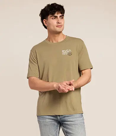 RVCA HEX OVER SHORT SLEEVE - CVG