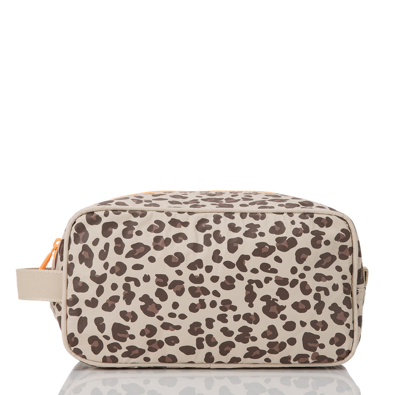 ALOHA COLLECTION DOPP KIT / LEOPARD CUB / COCONUT