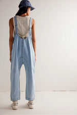 FREE PEOPLE WE THE FREE HIGH ROLLER JUMPSUIT - WHIMSY 3995