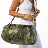 ALOHA COLLECTION  DUFFLE / CAMO / HUNTER/OLIVE