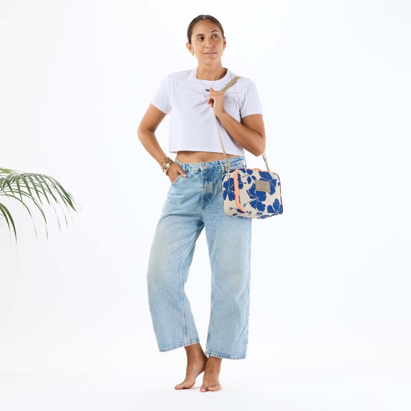 ALOHA COLLECTION LUNCH BOX / SALINA TINY STRIPE / NAVY