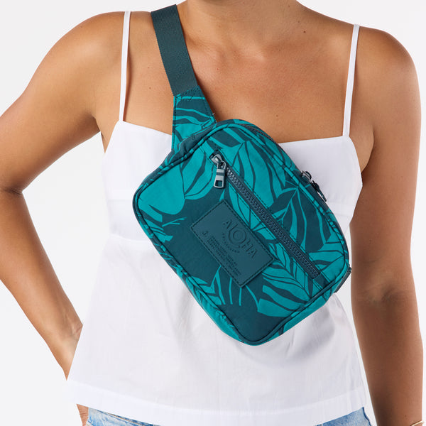 ALOHA COLLECTION HIP PACK / HAUNANI / DARK TEAL – Work It Out