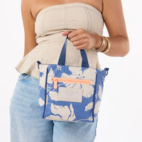 ALOHA COLLECTION CROSSBODY / SALINA TINY STRIPE / NAVY
