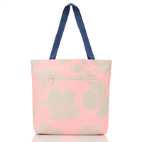 ALOHA COLLECTION REVERSIBLE TOTE / SALINA TINY STRIPE / NAVY