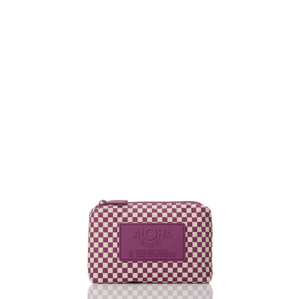 ALOHA COLLECTION MINI / TINY CHECK / SANDSTONE PLUM