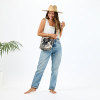 ALOHA COLLECTION CROSSBODY / HOLOMUA / BLACK/SANDSTONE