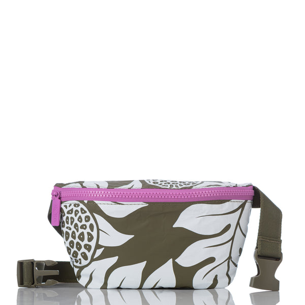 ALOHA COLLECTION MINI HIP PACK / HOLOMUA / WHITE OLIVE