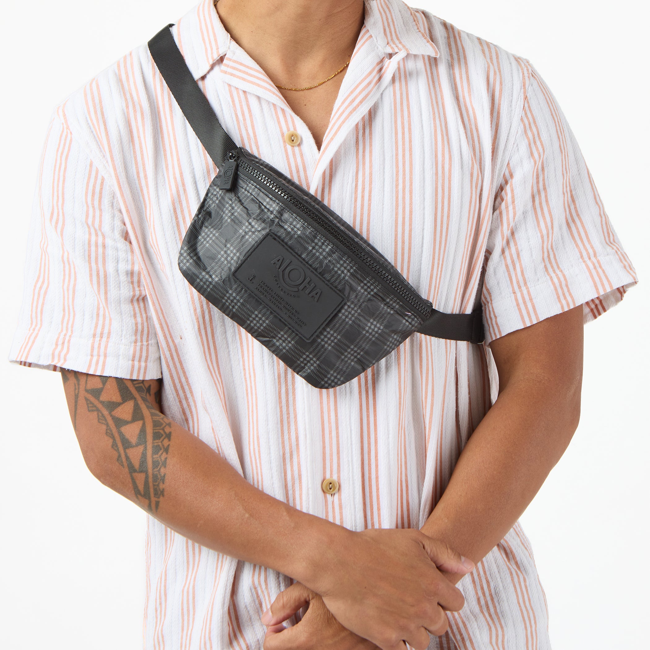 Pinstripe Mini Hip Pack | ALOHA Collection | ALOHA Collection