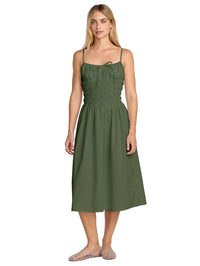RVCA RAYA MIDI DRESS - OLV