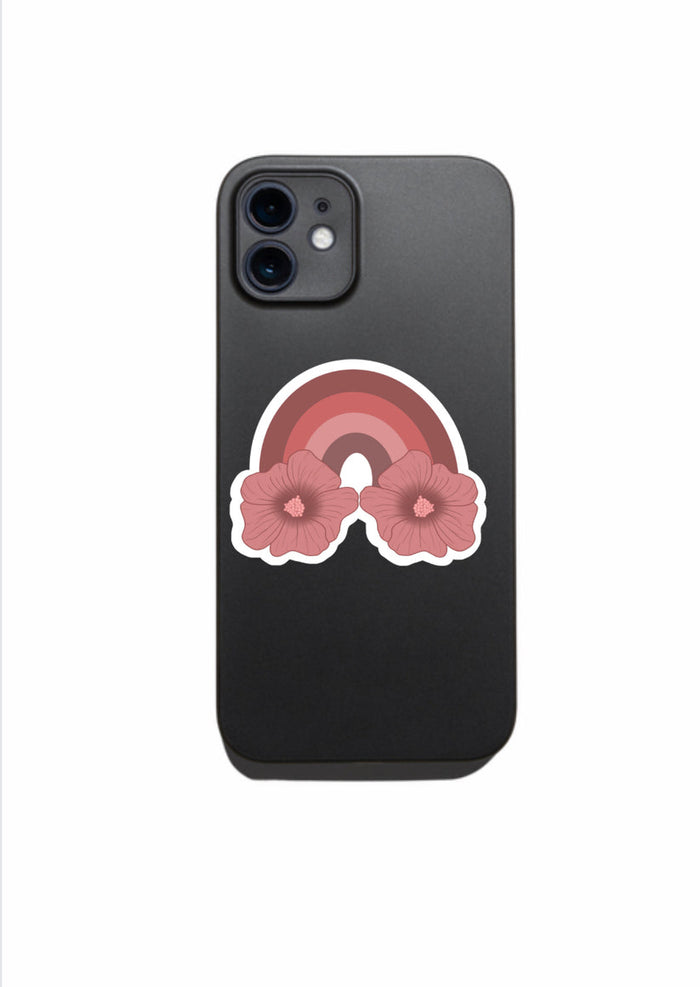 HAWAIIAN KINE PRODUCTS LLC PHONE GRIP - PUA RAINBOW PINK