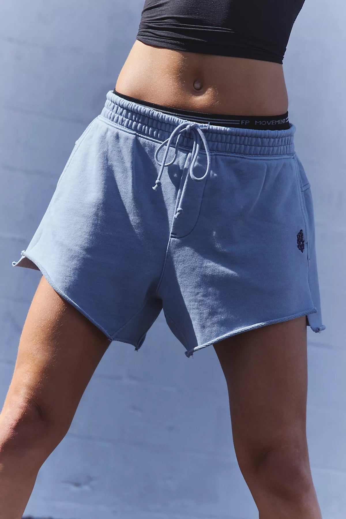 FREE PEOPLE MOVEMENT KNOCKOUT SHORTS - DARK SLATE 6296