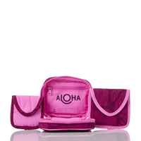 ALOHA COLLECTION TRAVEL JEWELRY SET - HEIPUA - PLUM