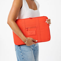 ALOHA COLLECTION LAPTOP CASE / MONOCHROME / RED HAUTE
