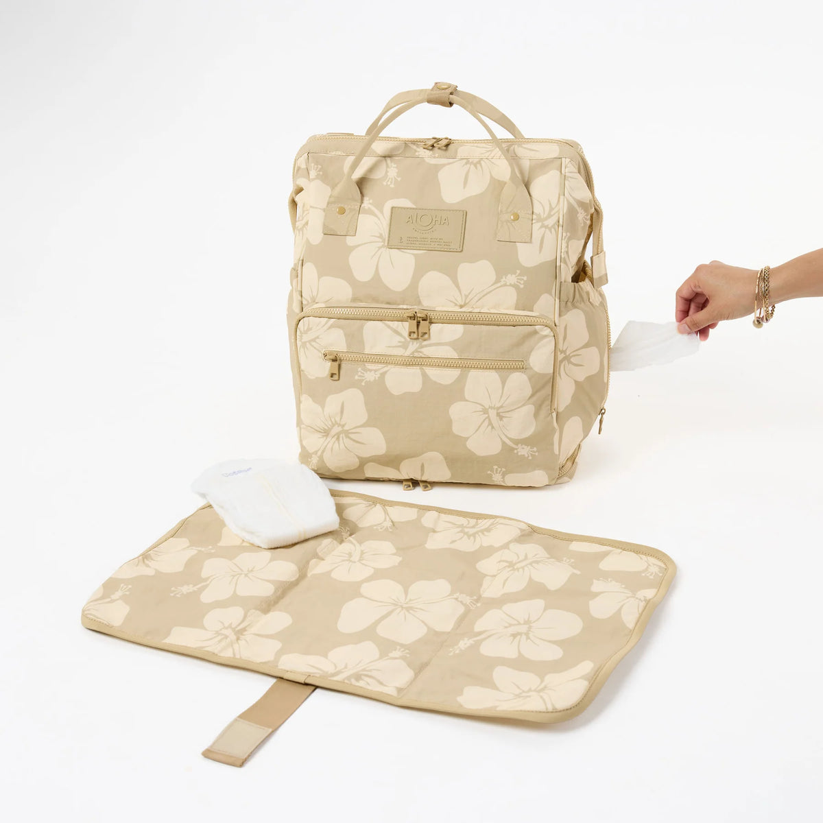 ALOHA COLLECTION LE BEBE / HANA HOU / CREME/DUNE