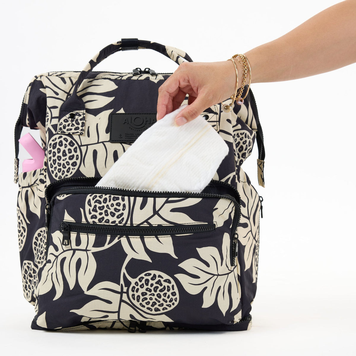 ALOHA COLLECTION LE BEBE / HOLOMUA / SAND/BLACK