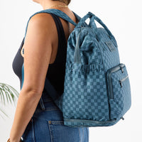 ALOHA COLLECTION LE BEBE / PETITE CHECK / SLATE