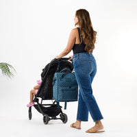 ALOHA COLLECTION LE BEBE / PETITE CHECK / SLATE
