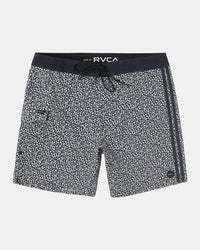 RVCA RESTLESS BOARDSHORTS 17" - BLK