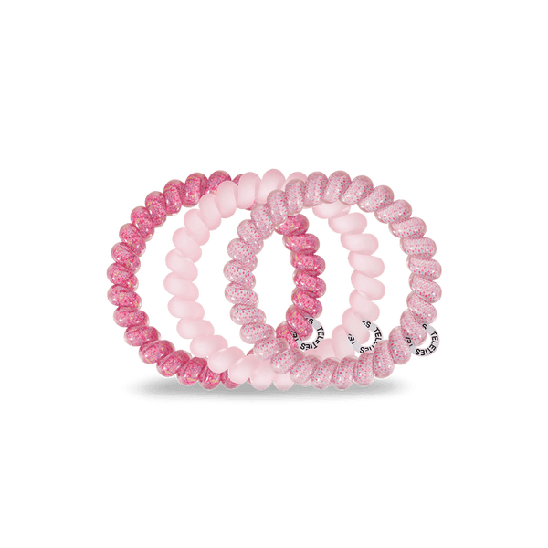 TELETIES HAIR TIE LARGE - MADE ME BLUSH