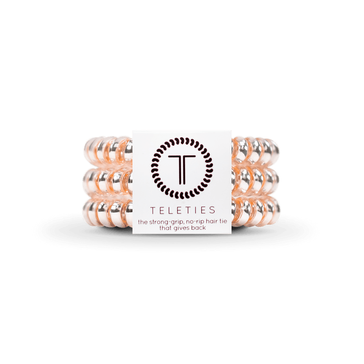 TELETIES HAIR TIE SMALL - MILLENNIAL PINK