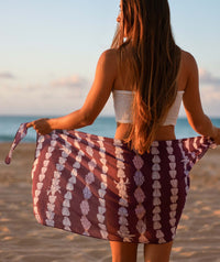 TAG ALOHA CO MINI PAREO ORGANIC COTTON - CROWN FLOWER