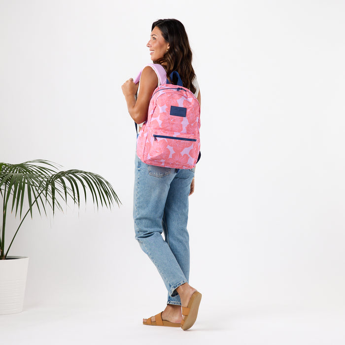ALOHA COLLECTION KEEP IT LIGHT BACKPACK / PURAU / TROPICAL LAVENDE
