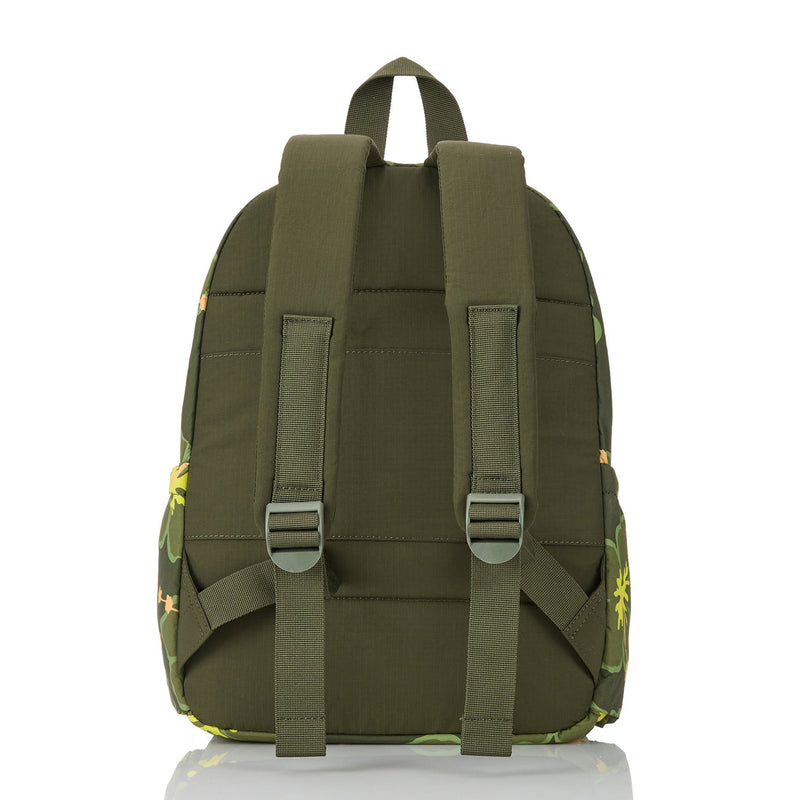 ALOHA COLLECTION KEEP IT LIGHT BACKPACK / PUA WAIKIKI / OLIVE