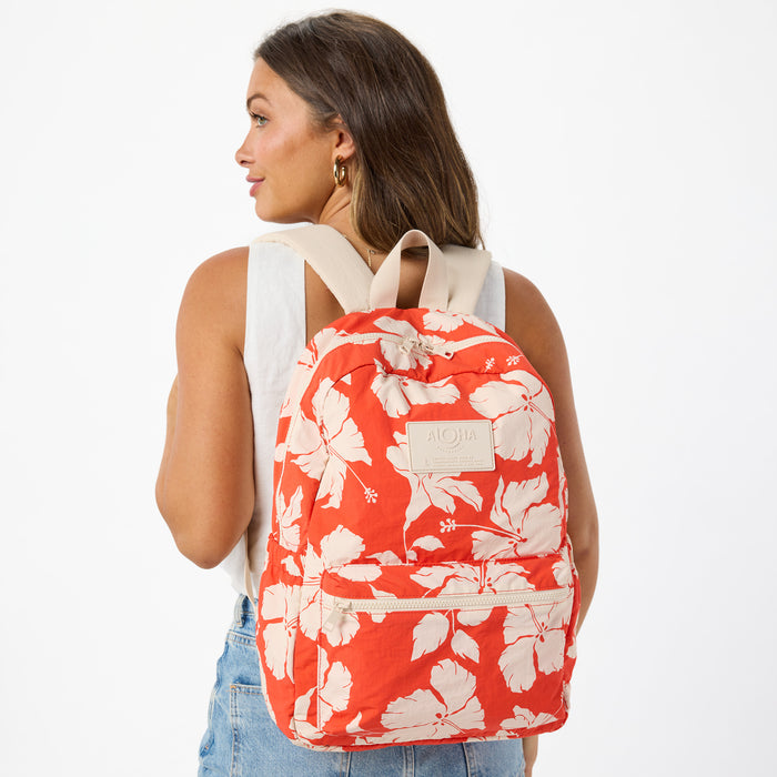ALOHA COLLECTION KEEP IT LIGHT BACKPACK / SALINA / RED HAUTE