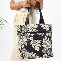 ALOHA COLLECTION DAILY TOTE / HOLOMUA / SAND BLACK