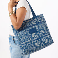 ALOHA COLLECTION DAILY TOTE / RODEO / DENIM