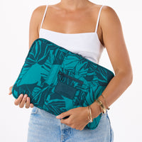 ALOHA COLLECTION LAPTOP CASE / HAUNANI / DARK TEAL