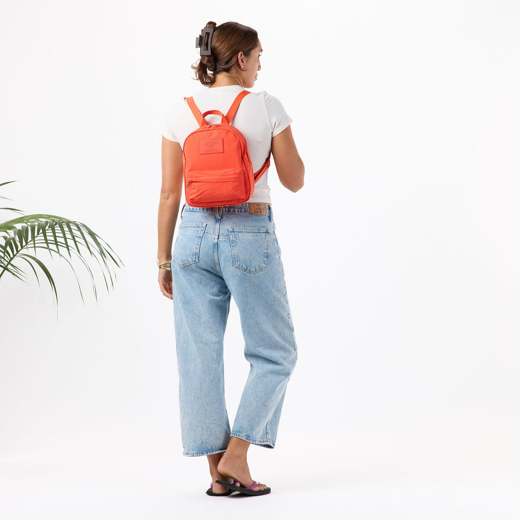 ALOHA COLLECTION MINI BACKPACK / MONOCHROME / RED HAUTE – Work It Out