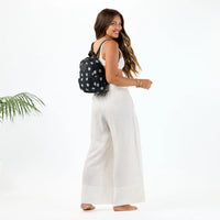ALOHA COLLECTION MINI BACKPACK / TIARE DOTS BY COCO HO / SANDSTONE BLACK
