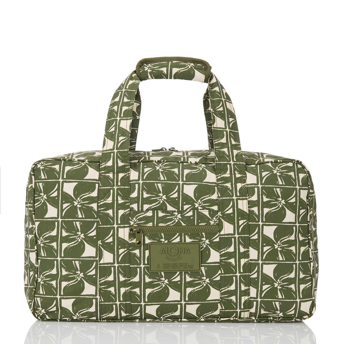 ALOHA COLLECTION KEEP IT LIGHT WEEKENDER / LATTICE / OLIVE