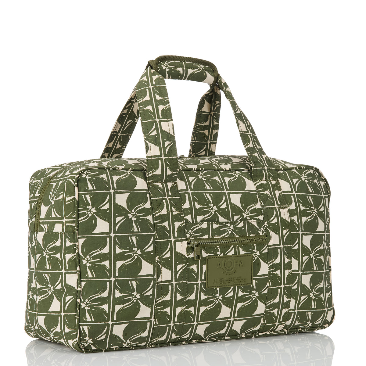ALOHA COLLECTION KEEP IT LIGHT WEEKENDER / LATTICE / OLIVE