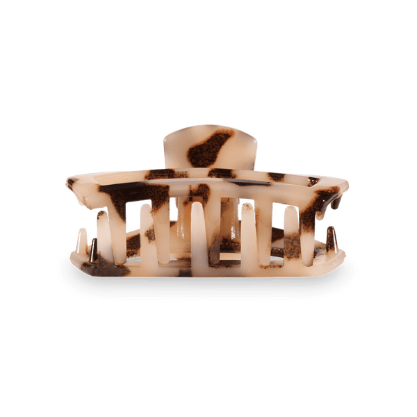 TELETIES OPEN TINY HAIR CLIP - BLONDE TORTOISE