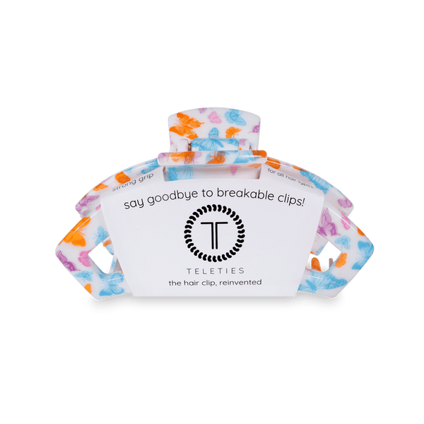 TELETIES OPEN MEDIUM HAIR CLIP - FLUTTERING