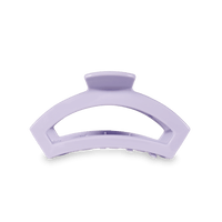 TELETIES OPEN MEDIUM HAIR CLIP - LILAC YOU