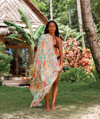 TAG ALOHA CO PAREO - KAILUA BLOOM