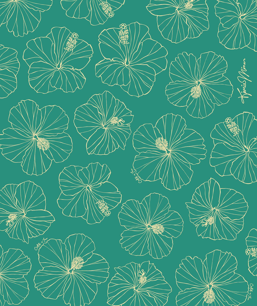 TAG ALOHA CO PAREO - KIMIE CATCH A TAN - EMERALD