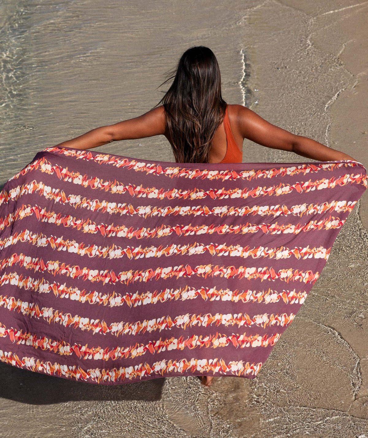 TAG ALOHA CO PAREO - RAINBOW PUA MELIA