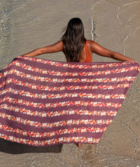 TAG ALOHA CO PAREO - RAINBOW PUA MELIA