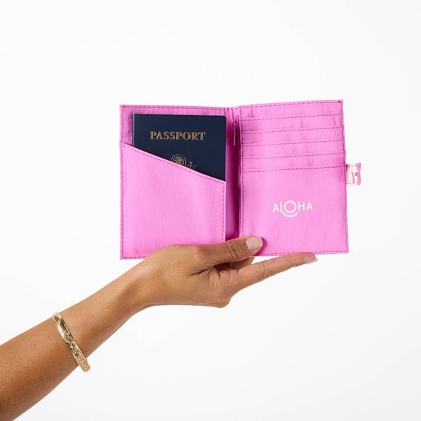 ALOHA COLLECTION PASSPORT HOLDER / HILO DOT / LAUREN