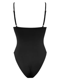 SLATE SWIM PHOENIX ONE PIECE - BLACK